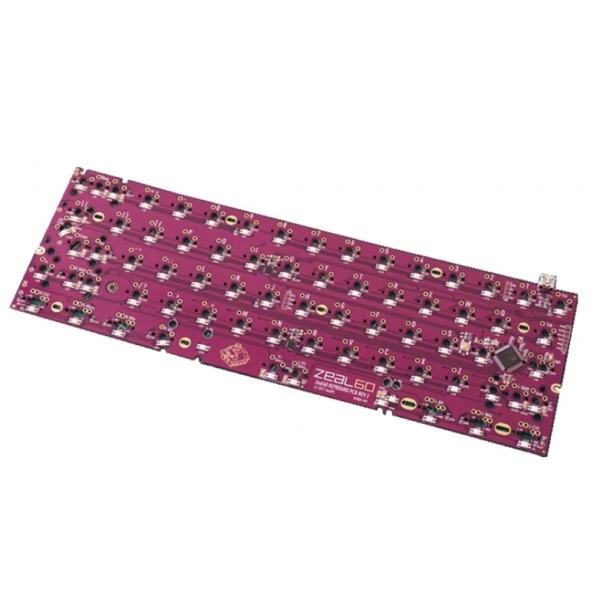 3mil Wireless Mechanical Keyboard PCB 0.8mm 60 Bluetooth Keyboard PCB