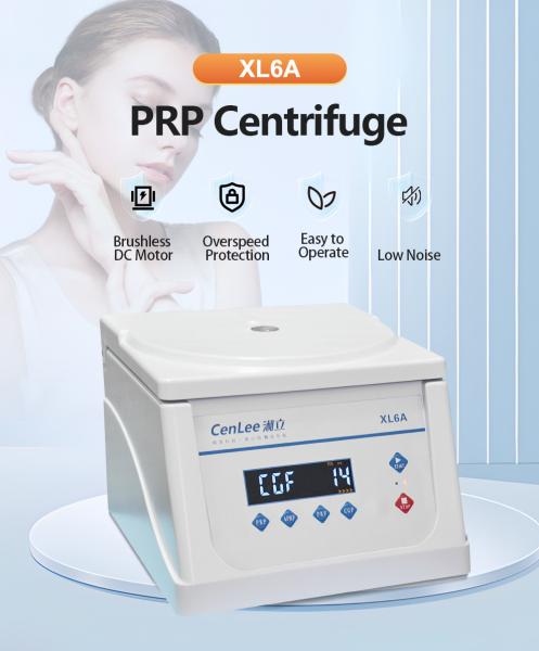 XL6A ISO Certified PRP Centrifuge Safe Blood Separation for Skin Whitening Treatments