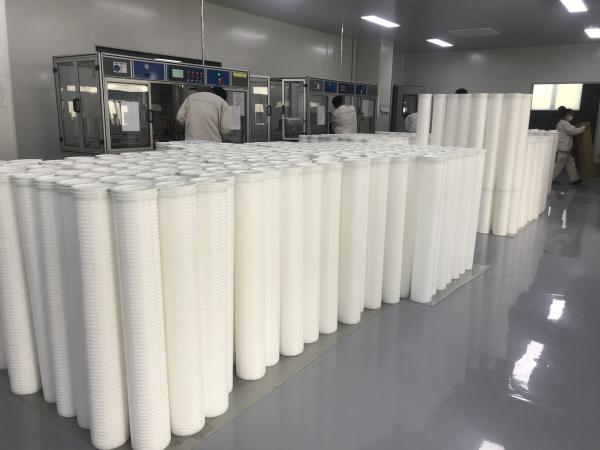 Fiberglass 20 15m3  Pleated Polypropylene Filter Cartridge