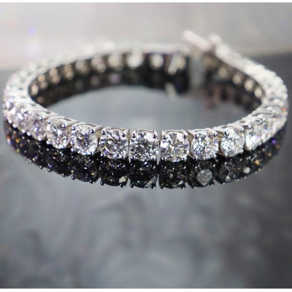 Customizable 18K Gold Diamond Bracelet IGI GIA Lab Grown Diamond for Engagement Wedding or Banquets Fine Jewelry