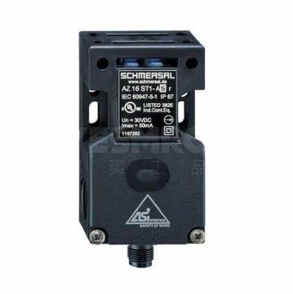 Schmersal AZ 16 AZ16 ZVK-M16 Safety Interlock Switch, 1NC/1NO, com chave, reforçado com fibra de vidro, termoplástico