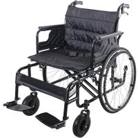 Le fauteuil roulant patient plus âgé paralysé 150kg de transfert chargent le cadre élargi épaissi