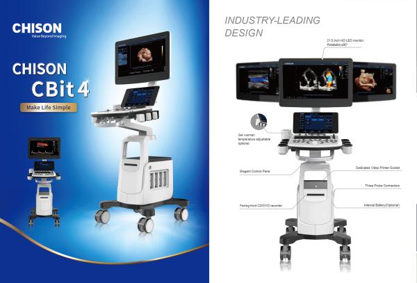 4D Color Doppler Chison Ultrasound Machine CBit 4 For Hospital Use