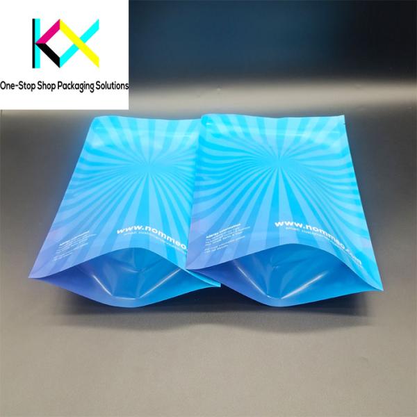 ISO9001 Clear Window Stand Up Plastic Bags Food Packaging Doypack 130um