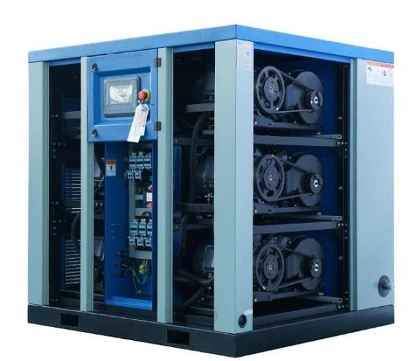 Compressor de ar livre 70dB do parafuso do óleo 650KGS giratório portátil