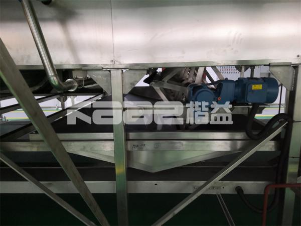 5.5m small industrial hot air drying conveyor belt oven heat treating oven tunnel dryer machine