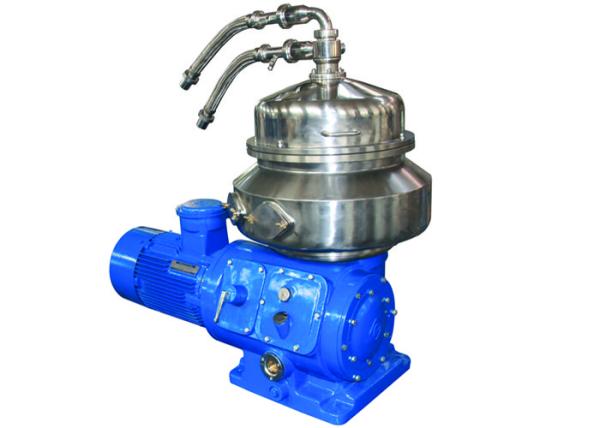 A pilha de disco de alta velocidade de 20000 L/H centrifuga o separador do disco do leite com controlador do PLC