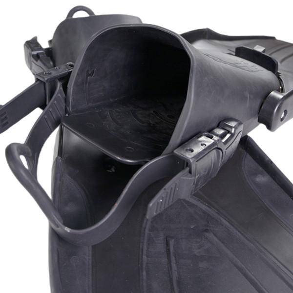 FCC Durable Short Flippers For Swimming , Anti Corrosion Scuba Swim Fins