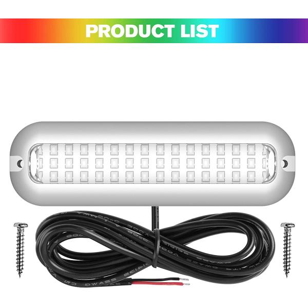 ROHS Yacht Azul Luces de embarcaciones submarinas Luces marinas submarinas para embarcaciones