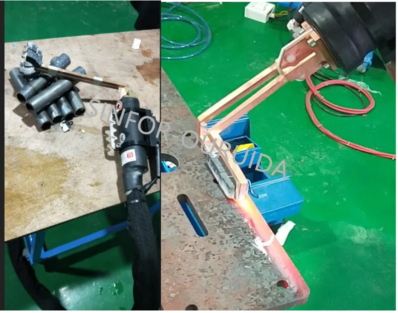 Handle Type High Frequency Induction Heating Machine with 100% Duty Cycle IGBT Module and 4.5M Cables