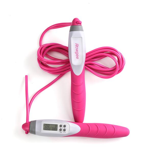 Фитнес скакалка ASCJ-01 Мультифункциональная электронная скакалка длина 300 см вес 20-110 кг