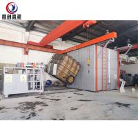 Máquina de rotomoulding de transporte de LLDPE 62KW para fábrica