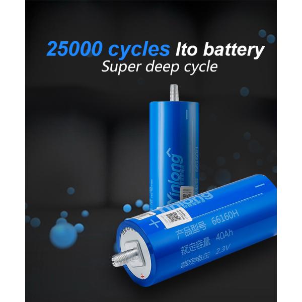 Клетки 40AH 45Ah 2.3V Yinlong LTO титаната лития для аудио автомобиля