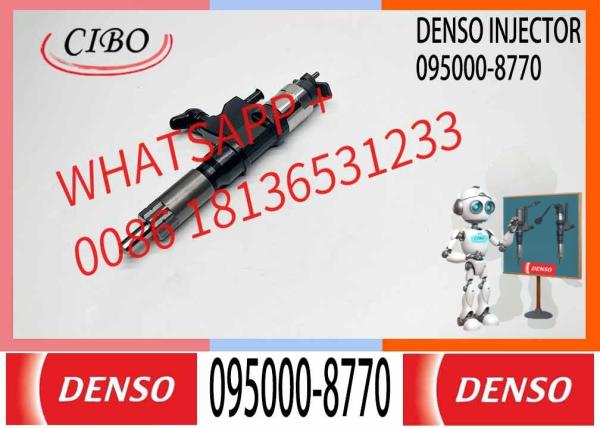 Fuel Injector 095000-8770 8-97367552-3 for Isuzu 4HK1 6HK1 Engine NPR NPR-HD 2001-2007