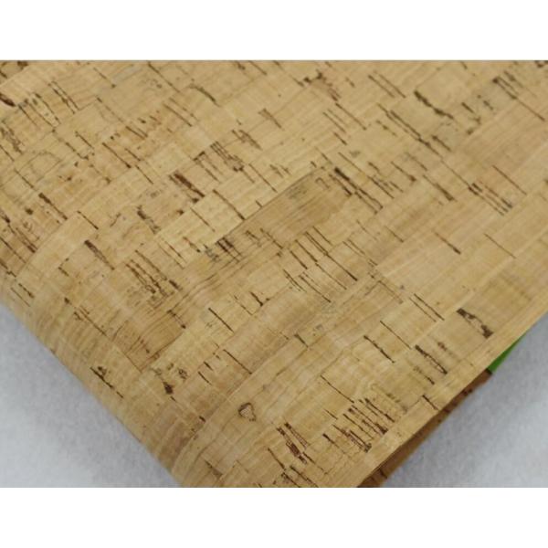 China Directly Price 1.35m Width Nature Cork Leather for Sewing Class