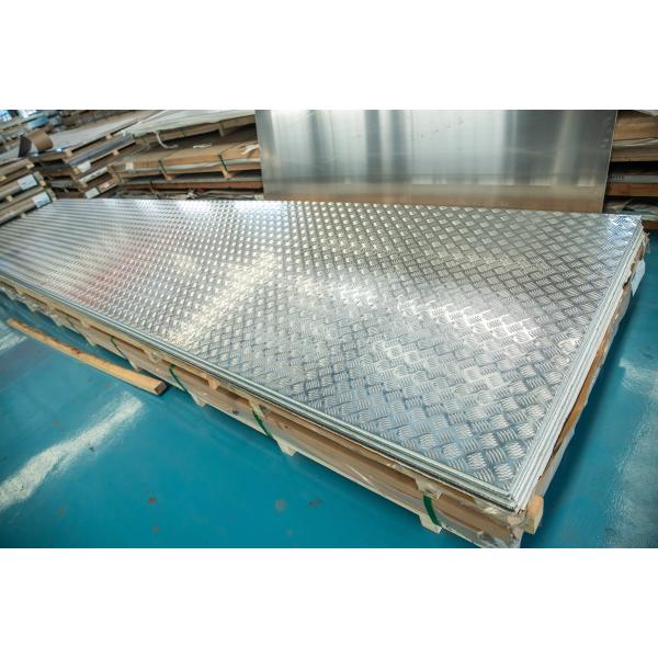 Diamond Embossed Aluminum Sheet Highly Durable 5052 Embossed Aluminum Plate