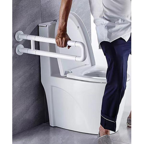 Wall Mounted Stainless Steel Grab Bar Anti Slip For Bathroom Toilet