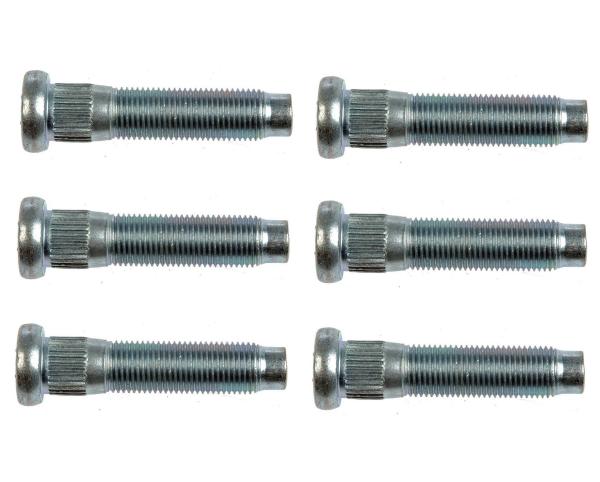 Front 610-346 Carbon Steel Wheel Stud Replacement For Dodge / Ford