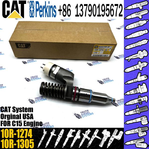 Injetor comum 10R1274 2394908 10R-1274 239-4908 do trilho de Inyectores do combustível de Cat Excavator Diesel para o motor de Caterpillar C15