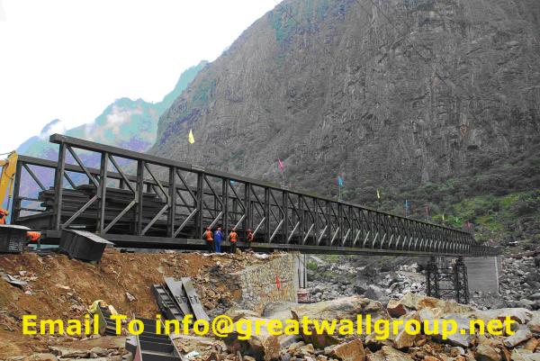 Modular steel bridge,steel bridge Truss Assembly Steel Bridges，Delta bridge,CB450 bridge