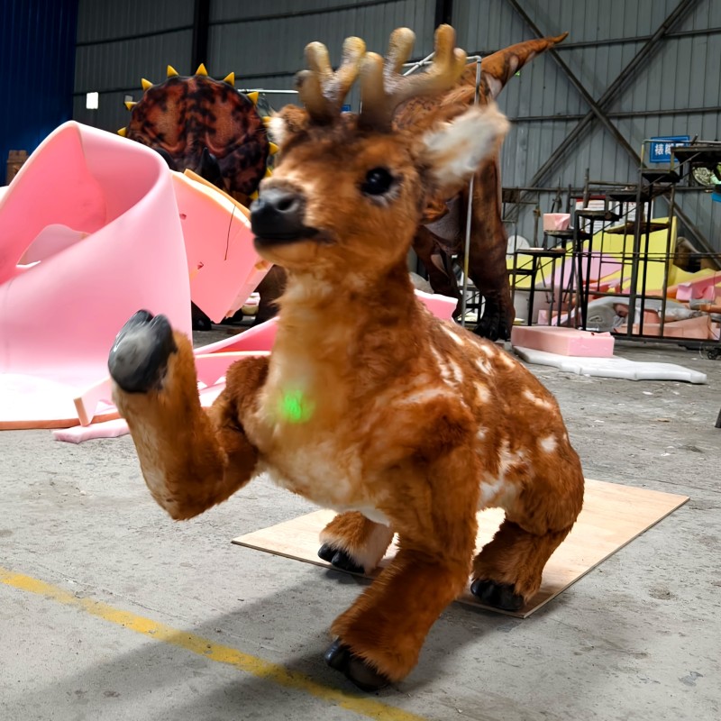 New Realistic Animatronic Remote Control Walking Robot Animal Reindeer Robot Dog