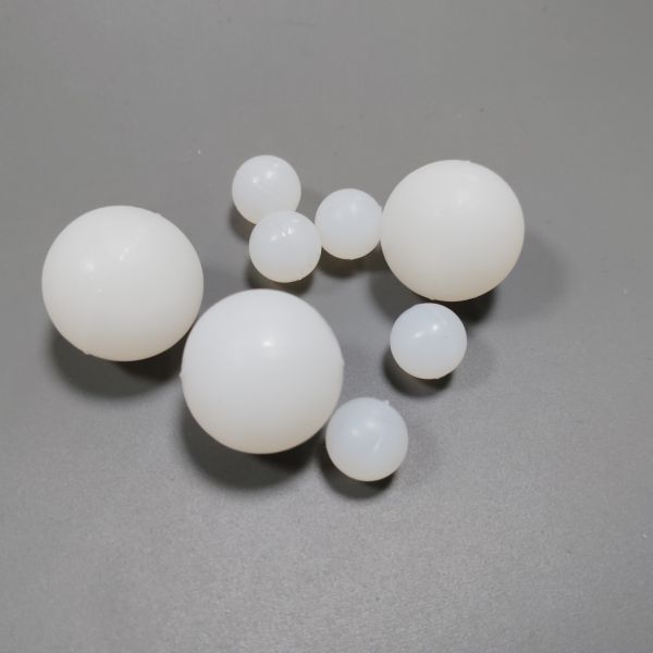 20mm Diameter White Silicone Ball Made from Medical and Food Grade Material for Moulding Requirements