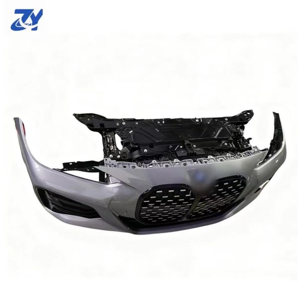 For BMW 430 440i G22 G26 Car Spare Parts Body Kit Including Headlight Children's Black Front Bumper Assembly