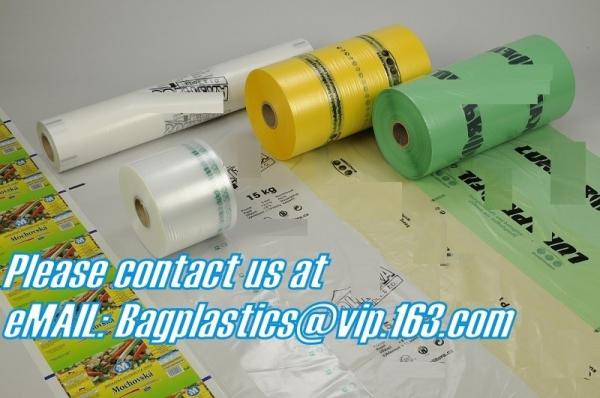 Supermarket Shopping Fresh Fruit Vegetable Packaging Plastic Bag On Roll Polythene Bags, Ldpe Bags, Hdpe Bags, Food Serv