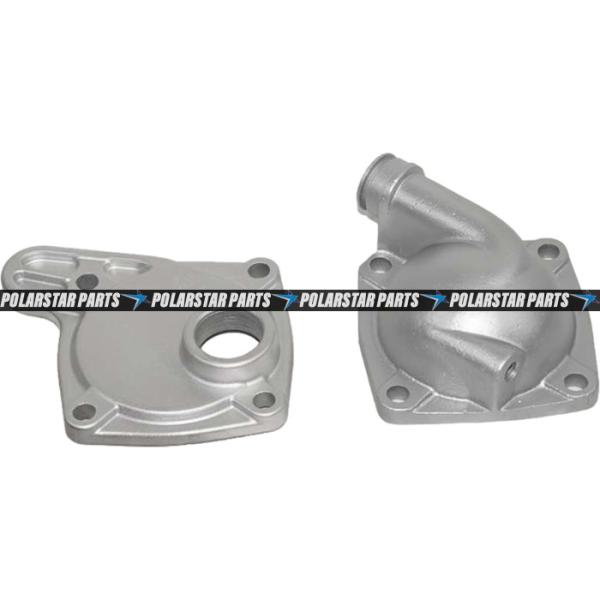 Silver Excavator Aftermarket Parts ME084535 ME084534 SK200 6D31 Oil Cooler Assembly