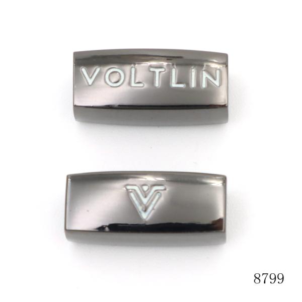 20mm Metal Tube Beads Corrosion Resistant Enamel Tube Beads Gunmetal