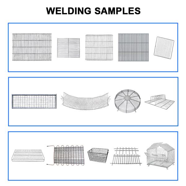 Hwashi Best price welded wire mesh,towel rail automatic welding wire machine prices,Small row welding machineWelding Wire Machine Wire Mesh Towel Rail Small Row