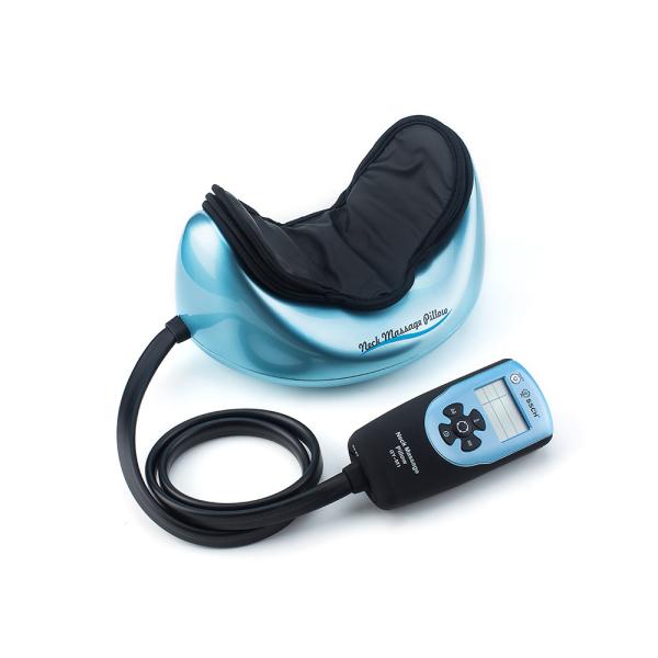 Home and Car Head Neck Massaging Pillow with Heating , Blue Color