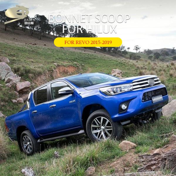 OEM Car Bonnet Scoop For Hilux Revo 2015-2019 Wheel Arch Hood Guard