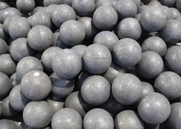 High Hardness Carbon Forged Steel Grinding Ball 60mm 150mm Forged Grinding Steel Balls