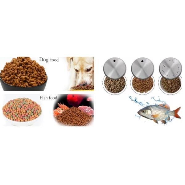 Stainless Steel Fish Feed Pellet Machine with 100-2000 kg/h Capacity and Automatic Feeding for Pet Food Extrusion