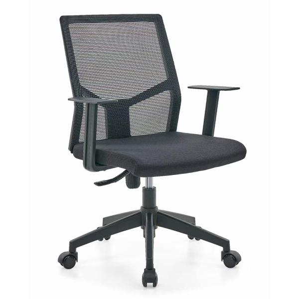 Breathable Mesh Swivel Office Chair with Wheels and Lifter PU 3 Years After-sales Cycle