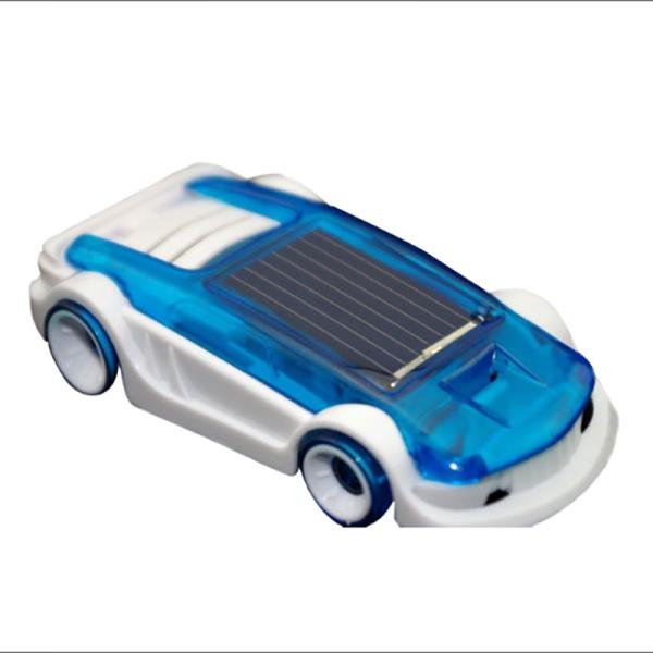 Creative Solar Brine Car Green Energy Small Blue Toy Cars Solar Power Kids Cars Toys