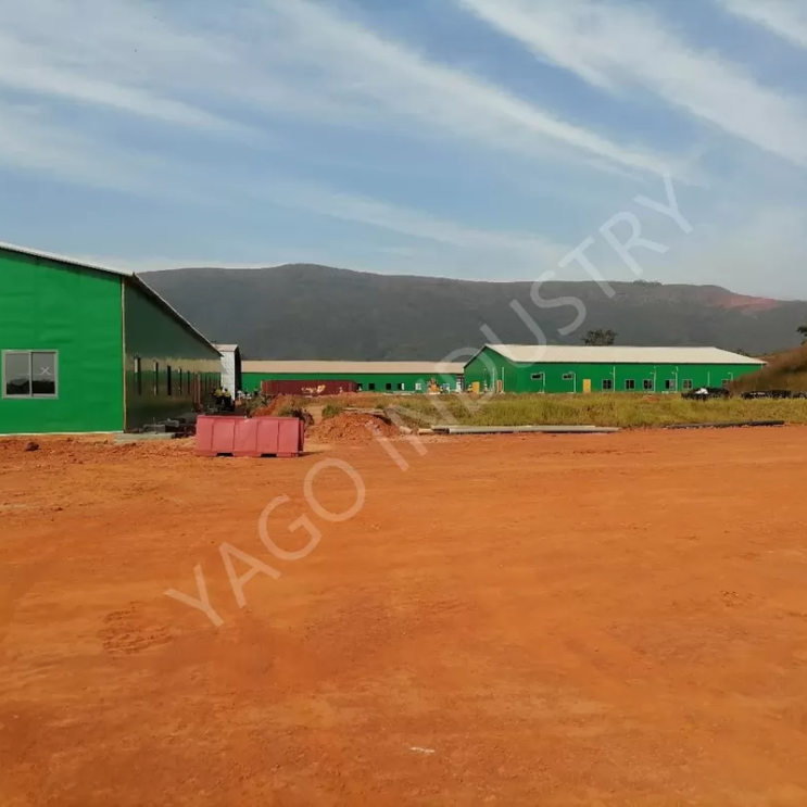 Customized Galvanised Metal Prefab Steel Structure Building For Logistics Center