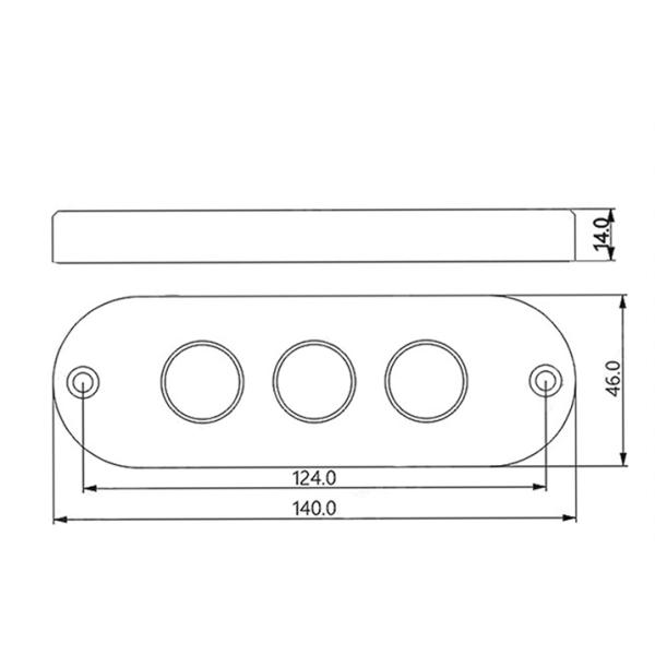 рыбная ловля соленой воды 12V 45W подводная освещает зеленый испускать