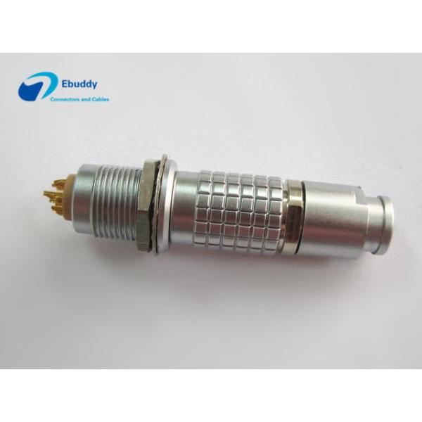 Waterproof Female Plug 7 Pin Circular Connector For Leica Measurement Equipment
