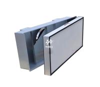Industrie 4.0 Solutions Unités de filtrage de ventilateurs FFU avec une vitesse de débit d'air avancée et un cadre en acier inoxydable/aluminium