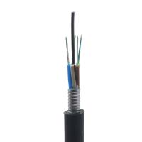 48 Core GYTS Steel Tape Armored Outdoor Fiber Optic Cable with Singlemode G.652D Fiber