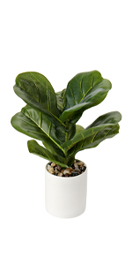 Artificial Bonsai Tree Juniper Faux Plants Indoor Fake Plants Decor with Ceramic Pots for Home Table Office Desk