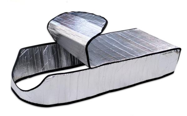Attic Access Cover Door Insulation Blankets Aluminum Foil Silver Modern Aluminum
