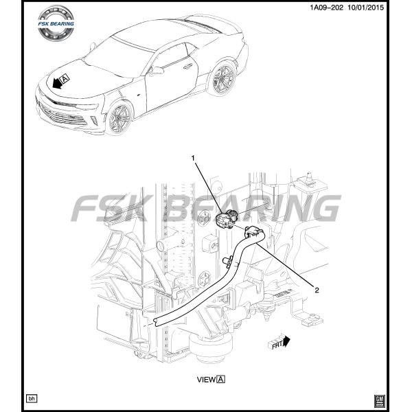 Buick Chevrolet Cadillac Outdoor Temperature Sensor 13583411