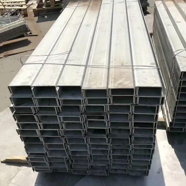 C6 6 Inch Stainless Steel Channels Beams Galvanized U Beam Steel U Channel Structural Steel C Channel C Profile