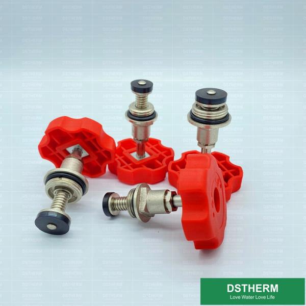 Chrome покрыл латунные продетые нитку патроны клапана стопа Ppr с ручкой