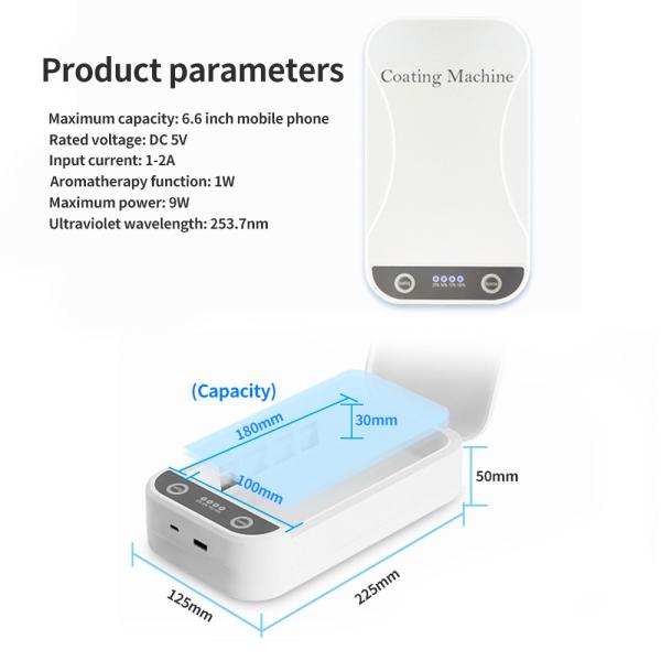 Cell Phone Uv Cleaner Mobile Phone Sanitizer Box For Personal Belongings