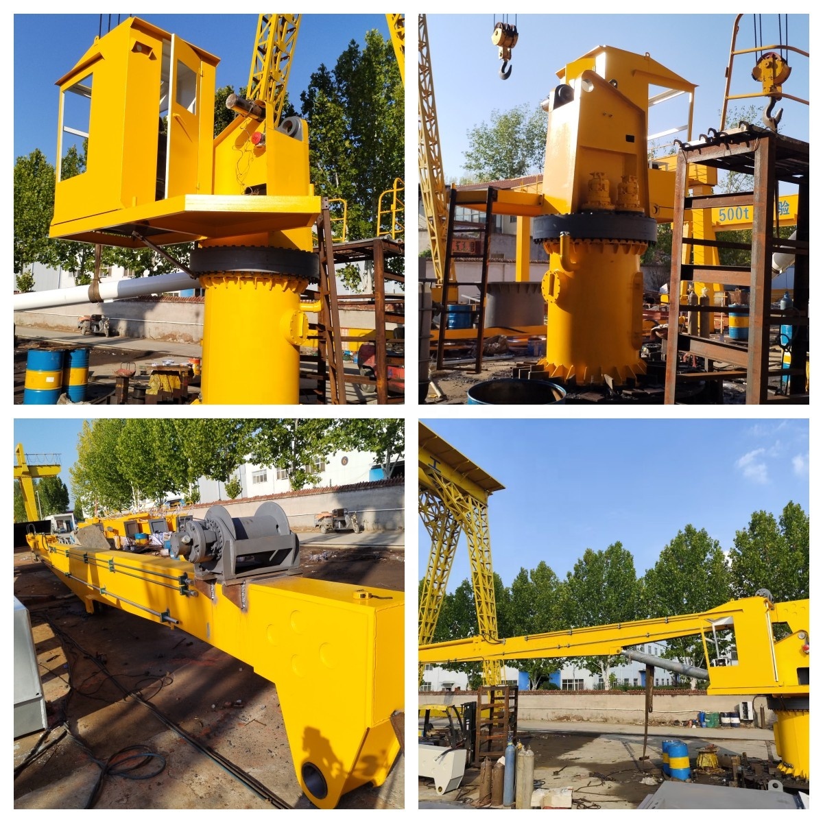 Vessel Ship Loading & Unloading Cargo Deck Crane 1.5ton 3ton 3.5ton 12m 15m Boom Telescopic Offshore Crane