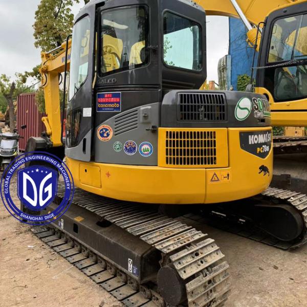 Komatsu PC78US 7,8 тонны небольшой использованный экскаватор для небольших работ Minig доступен сейчас